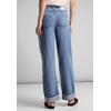 Comfort-fit-Jeans STREET ONE, Damen, Gr. 28, Länge 30, blau (light blau washed), Jeans, 64% Baumwolle, 36% Lyocell, unifarben, casual, lang, Jeans, High Waist