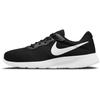 Sneaker NIKE SPORTSWEAR "TANJUN", Gr. 44,5, schwarz-weiß (schwarz, weiß), Textil, sportlich, Schuhe