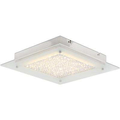 NÄVE LED Deckenleuchte "Glasgow", grau (chromfarben), B:36cm H:6cm L:36cm, Lampen, LED Deckenlampe>>Glasgow<<,incl.90x SMD2835 LED total 18W Image
