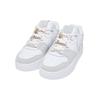 Trainingsschuh KARL KANI "Karl Kani Kids 89 UP LOGO PRM Schuhe", Damen, Gr. 36.5, grau (weiß, grau), Leder, Schuhe