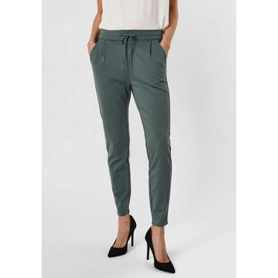 Jogger Pants VERO MODA "VMEVA MR LOOSE STRING PANT GA NOOS", Damen, Gr. S (36), Länge 30, grün (balsam grün), Web, Obermaterial: 65% Viskose (LENZING ECOVERO), 30% Nylon, 5% Elasthan, unifarben, modisch, loose fit 7/8-Länge, Hosen, hinten mit... Image