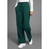 Jogginghose KANGAROOS, Damen, Gr. 50, N-Gr, grün (dunkelgrün), angeraute Sweatware, Obermaterial: 80% Baumwolle, 20% Polyester, casual, bequem normal, Hosen, mit weitem Bein - NEUE FARBEN