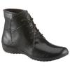 Schnürboots JOSEF SEIBEL "Naly 09", Damen, Gr. 37, schwarz, Leder, sportlich, Schuhe, Komfortschuh, Stiefelette mit gepolsterter Innensohle
