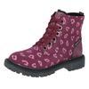 Stiefel LICO "Trendstiefel Malati", Gr. 38, rot, Veloursleder, Schuhe