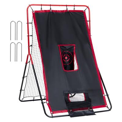 VEVOR Baseball And Softball Rebounder Net,Bounce Back Net for Fielding/Throwing Practice