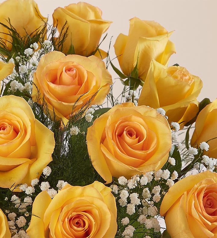 1-800-Flowers Everyday Gift Delivery Milestone Anniversary Bouquet 50 Stems Of Yellow