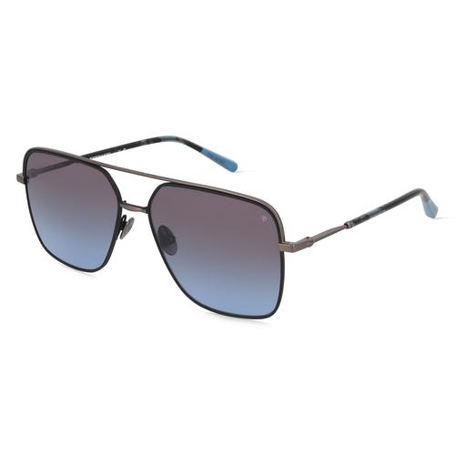 Scotch & Soda 6020 Herren-Sonnenbrille Vollrand Eckig Metall-Gestell, schwarz