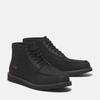 Schnürboots TIMBERLAND "NEWMARKET MID LACE UP CHUKKA BOOT", Gr. 43,5, schwarz (schwarz nubuck), Leder, sportlich, Schuhe, Winterstiefel, Schnürstiefel, Winterschuhe