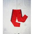 Pantaloni della squadra di basket ufficiale dei Chicago Bulls NBA Vintage anni '90. Etichetta Taglia M. Rosso, Bianco e Nero.