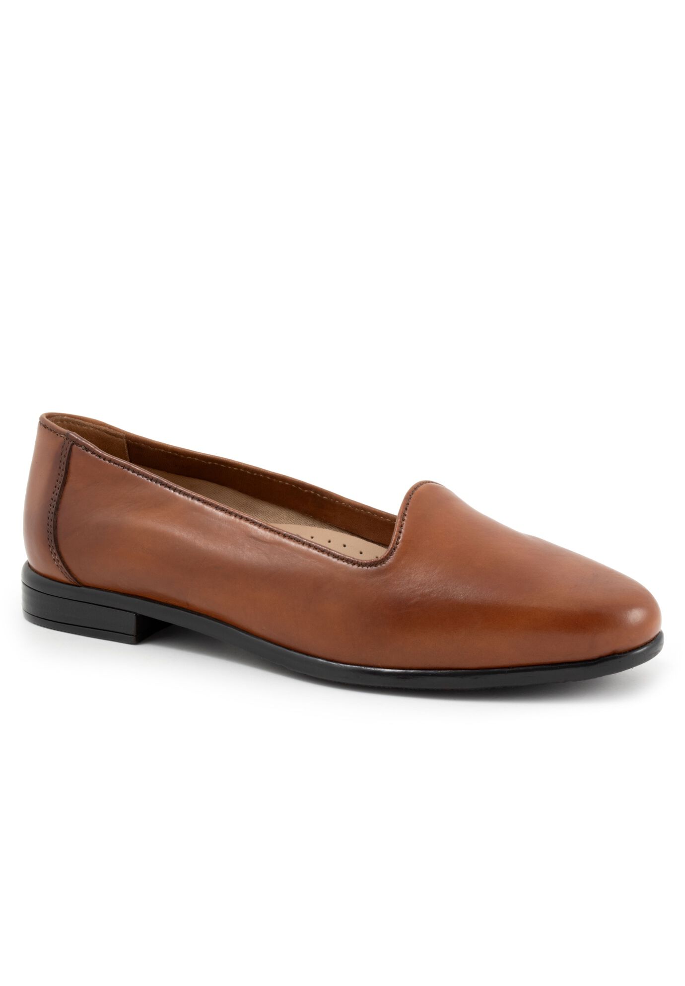 Women's Liz Lux Loafer by Trotters in Brown (Size 5 1/2 M)