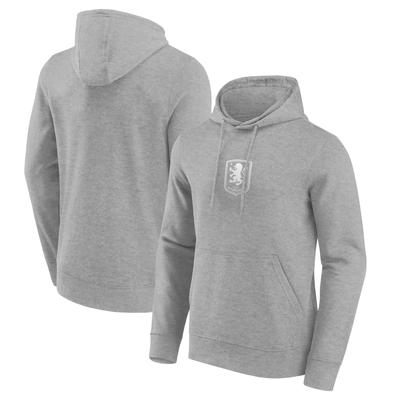 Aston Villa Mono Logo Graphic Hoodie – Sportgrau – Herren Image