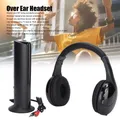 Cuffie Wireless 5 in 1 HiFi Deep Bass Radio FM cuffie Over Ear con monitoraggio per PC TV dispositivo Audio cuffie Audio