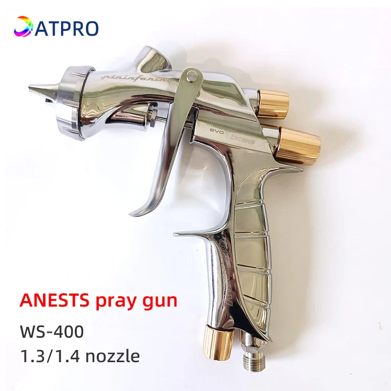 Originale Giappone Anest Iwata WS400 Pistola a spruzzo Manuale Pistola Auto Pittura Serbatoio Superiore 1.3/1.4 Ugello A Bassa Pressione 1.8-2.2 Mpa