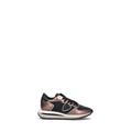 PHILIPPE MODEL Sneaker donna nera in pelle