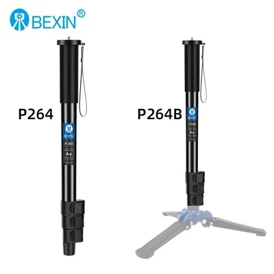 BEXIN Portable Handheld Telescopic Monopod Lightweight Camera Mount Adapter Monopod Selfie Stand for