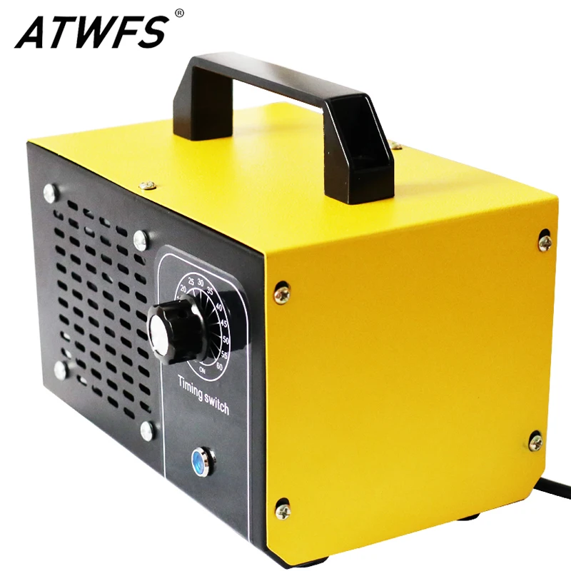 ATWFS Purificatore d'Aria Generatore di Ozono 220V 60g Filtro Aria Ozono Disinfezione Sterilizzazione Ozonizzatore Pulizia Formaldeia