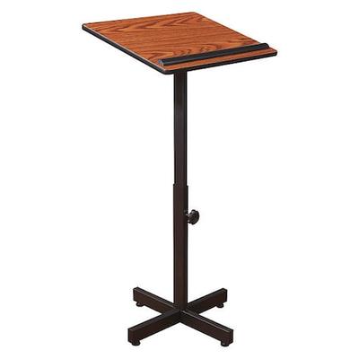 OKLAHOMA SOUND 70-MO Speaker Stand,Medium Oak