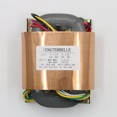 R80-TS10355 100W HiFi R Core Transformator 280V * 2 + 14V + 6,5 V Für ARC Audio tube Preamp Netzteil Image