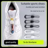 Elastische runde Tennis Schnürsenkel keine Krawatte Schnürsenkel ohne Krawatten laufen Turnschuhe Schnürsenkel schwarz weiß Erwachsenen Kinderschuhe Zubehör