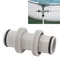 Adaptateur de tuyau de piscine, connecteur de tuyau de piscine à joint droit, filetage de piscine