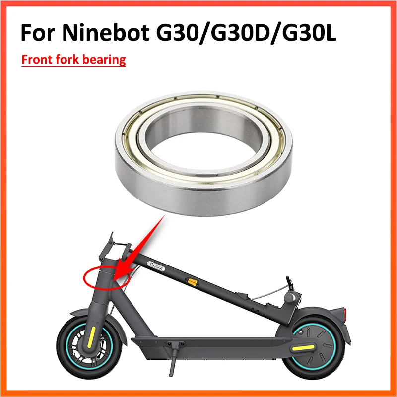 Lenkung Lager Für Ninebot G30 MAX G30D G30P Elektrische Roller Gabel Pol Innere Edelstahl Teile Image