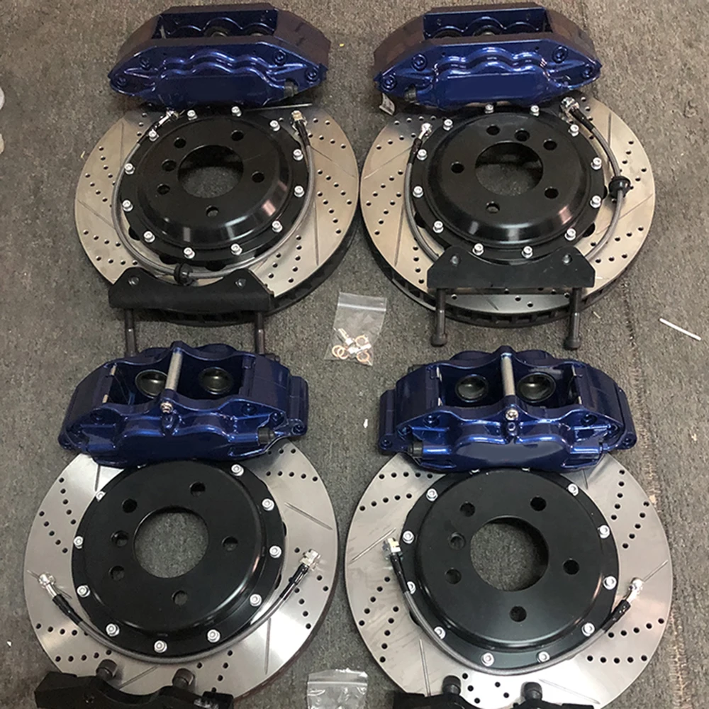 ICOOH RACING Bremssystem vorne mit sechs Kolben, Bremssättel hinten, vier Kolben-Bremssättel, passende Bremsscheiben für BMW F30 Image