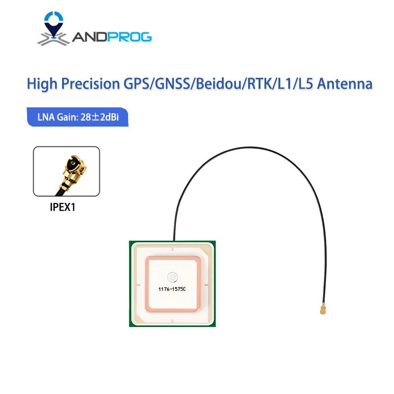 28dbi Dual Band Hohe Genauigkeit RTK Aktive GPS GNSS B1 L1 L5 G1 Navigation Antenne für Auto GPS Navigation Modul Lkw GPS Tracker