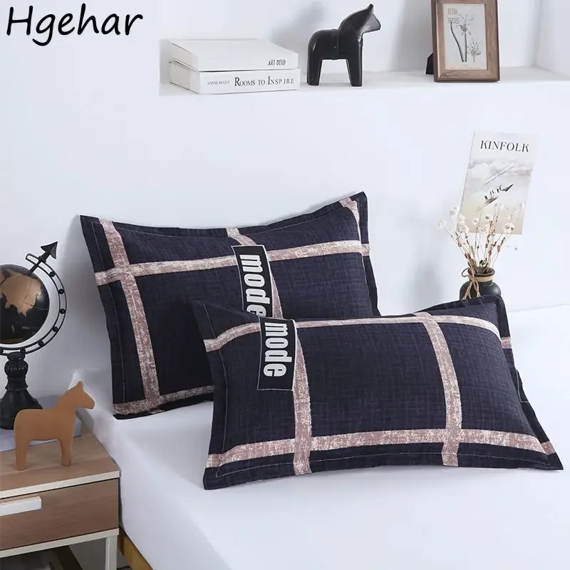 40 x 60 cm Kissenbezug, bedruckt, niedlicher Kissenbezug, einfache Mode, Baumwolle, weich, bequem, Heimtextilien, Studenten, Paare