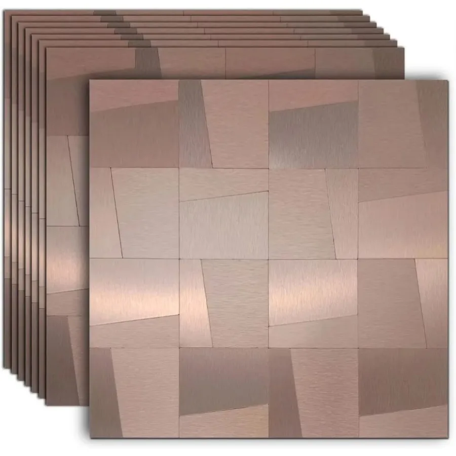 1 Stück 30 x 30 cm wasserdichte 3D-Wandpaneele, Mosaik-Wandfliesen, abziehen und aufkleben, selbstklebende Küche, Bad, Fliesen, feuerfeste Wandaufkleber