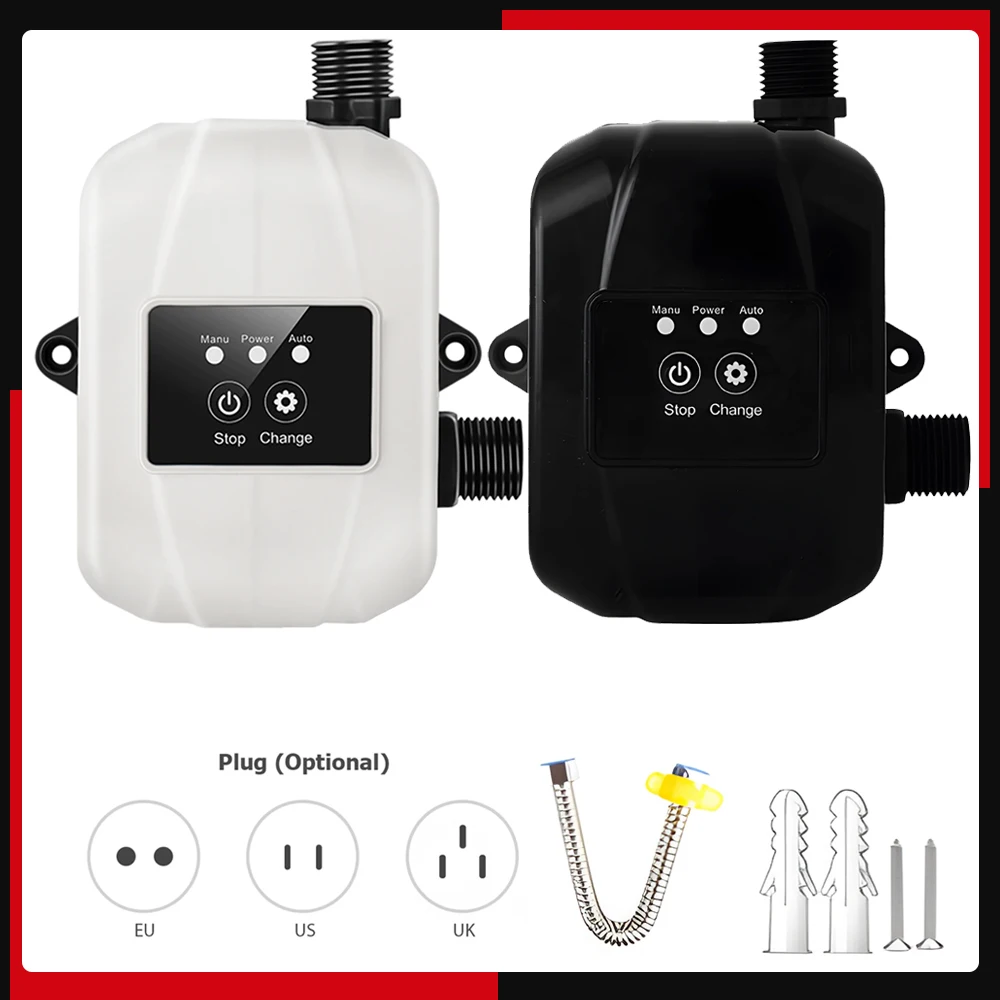 150 W Wasserdruckerhöhungspumpe für zu Hause, 24 V automatische Dusche, Wasserdruckerhöhung, geräuschlose Wasserschutzpumpe Image