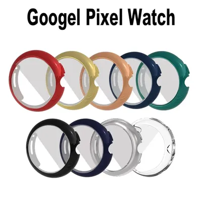 Displays chutz hülle für Google Pixel Uhren armband Smartwatch Soft TPU Full Cover Stoßstangen schale für Pixel Uhren armband Zubehör