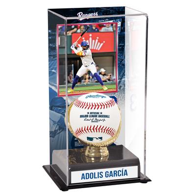 Adolis Garcia Texas Rangers Sublimierte Vitrine mit Bild Image