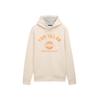 TOM TAILOR Herren Hoodie Sweatshirt mit Logo-Print, braun, Logo Print, Gr. L