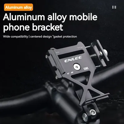 ENLEE Motorcycle Mobile Phone Holder For All Phone Universal Bike Handlebar Holder Bicycle Cycling