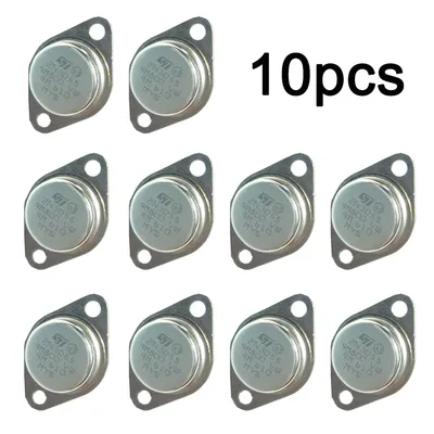 10PCS/Lot 2N3055 Power Transistor Power Transistors NPN Metal Case Amp Audio Power Transistor AF Amp