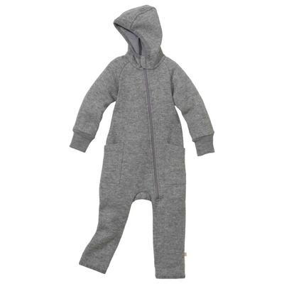 disana - Kid's Zipp-Overall - Overall Gr 74/80 grau