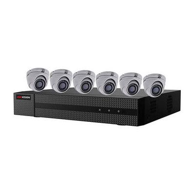 Hikvision EKT-K82T26 8-Channel 4MP DVR with 2TB HDD & 6 2MP Night Vision Turret Camer EKT-K82T26