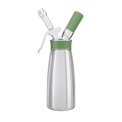 iSi 176101 1 Liter Whipped Cream Dispenser - Stainless Steel, Green