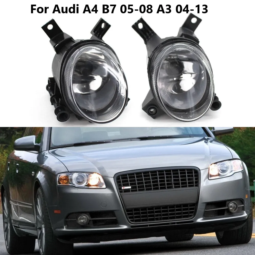 Sinistra Destra Auto Paraurti Anteriore Fendinebbia Lampade Per Audi A4 S4 Avant B7 2005-2008 A3 2004-2013 8E 0941699 C 8E 0941700 C Accessori per auto