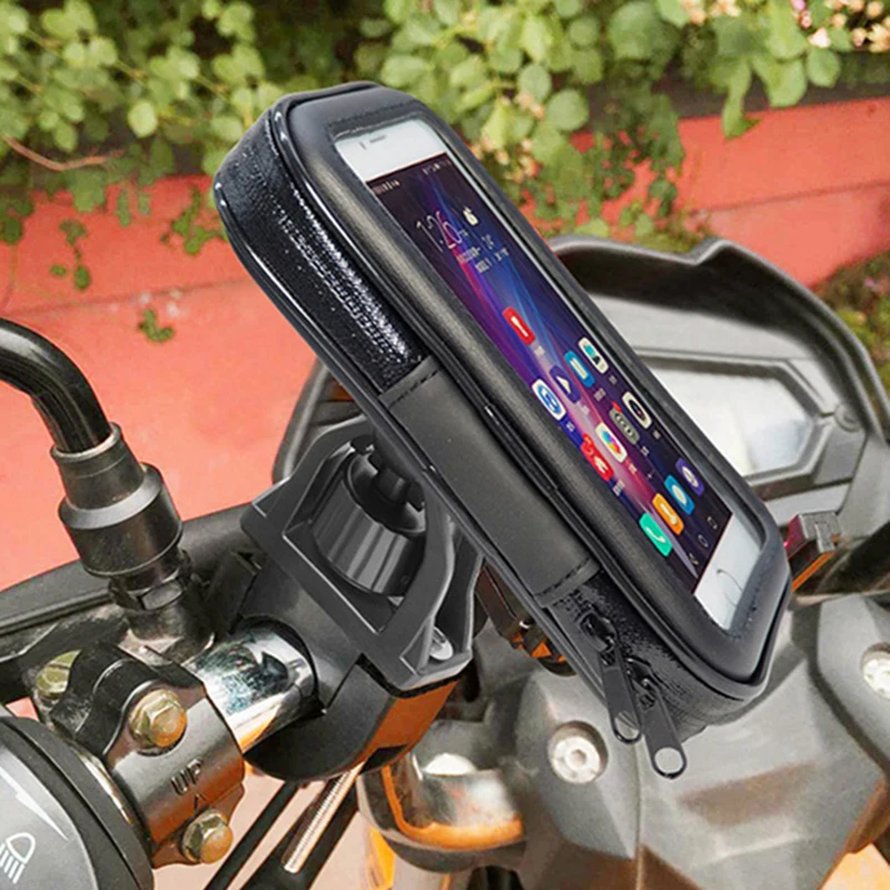 Supporto per telefono per moto impermeabile Supporto per telefono Supporto per cellulare per supporto Moto per IPhone 11 Supporto per telefono cellulare universale per bici