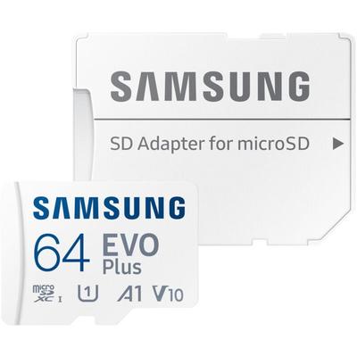 MicroSDXC-Speicherkarte evo Plus (2024) 64GB inkl. Adapter - Samsung Image