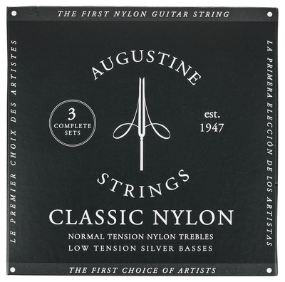 Augustine 3er Pack Classic Black