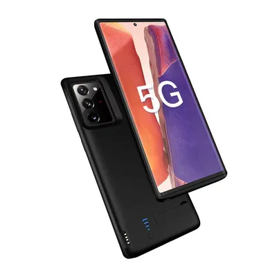 6000 mAh Akku-Ladegerät-Hülle für Samsung Galaxy Note 20 Ultra, USB-Powerbank-Ladegerät-Hülle für Samsung Note 10 Plus Note 9 Note 8