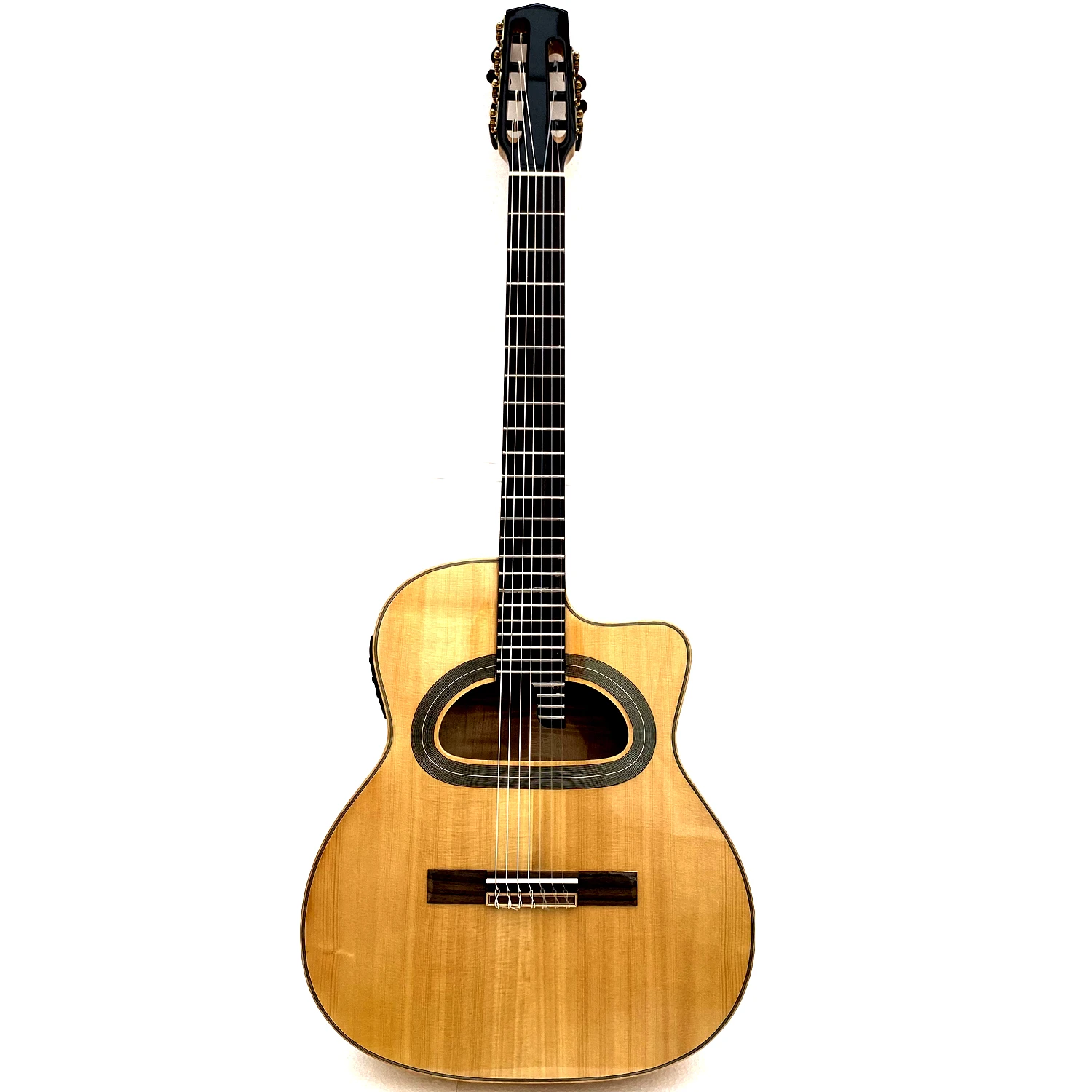 NEUE MARKE AAA-handgeschnitzte 7-saitige Gitarre Image