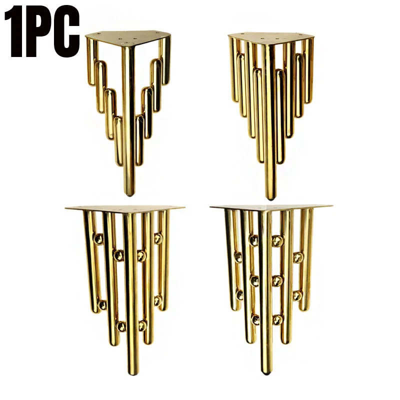 1PC Edelstahl Möbel Sofa Schrank Fuß Metall Fuß Bad Schrank Bein Tee Tisch Bein Unterstützung Bein Hardware Zubehör Image