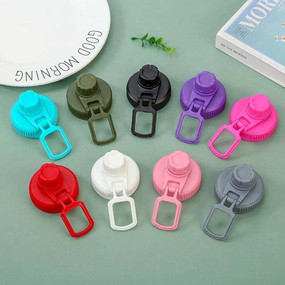 Ersatz Plastik becher Deckel für 12oz-64oz Weithals Wasser flasche Abdeckung Zubehör farbigen Kunststoff Sport tragbaren Flaschen deckel Image