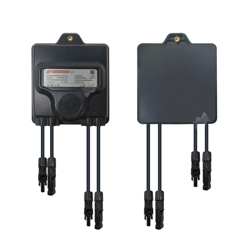 400 W 600 W 800 W 1300 W 1600 W PV-Leistungsoptimierer für die Überwachung von Solarpanelsystemen, 13 V–75 V Eingang, IP68, spannungsbegrenzender Anti-Hotspot Image
