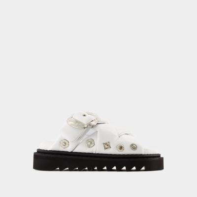 Sandalen Aj1317 - Toga Pulla - Leder - Weiß Image