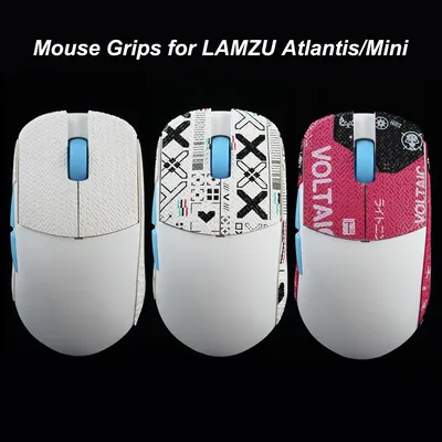 BTL Mouse Grip Tape Lizard Skin Skate Handmade Sticker Non Slip Suck Sweat for LAMZU Atlantis Mini
