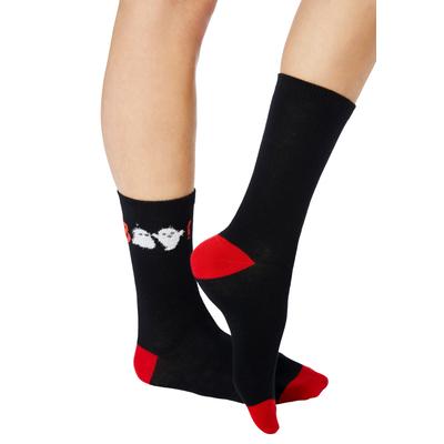 Plus Size Women's Halloween Sock by Catherines in Black